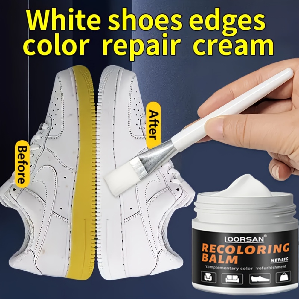 Sneaker Care Cleaning Kit - LOORSAN New White Shoe Edge Restorer
