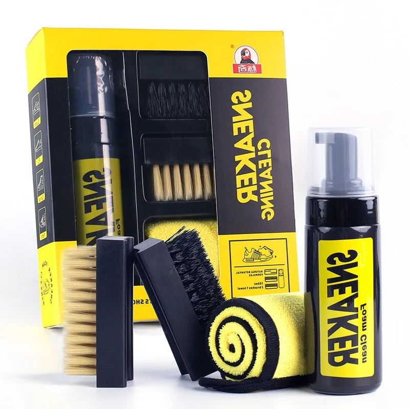 Sneaker Care Cleaning Kit - 150ML Water-Free Foam Sneakers Cleaner Kit
