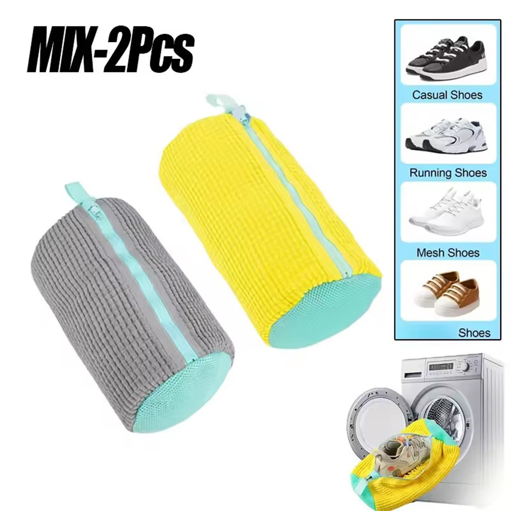 Sneaker Care Cleaning Kit - Durable Shoe Washing Machine Bag for