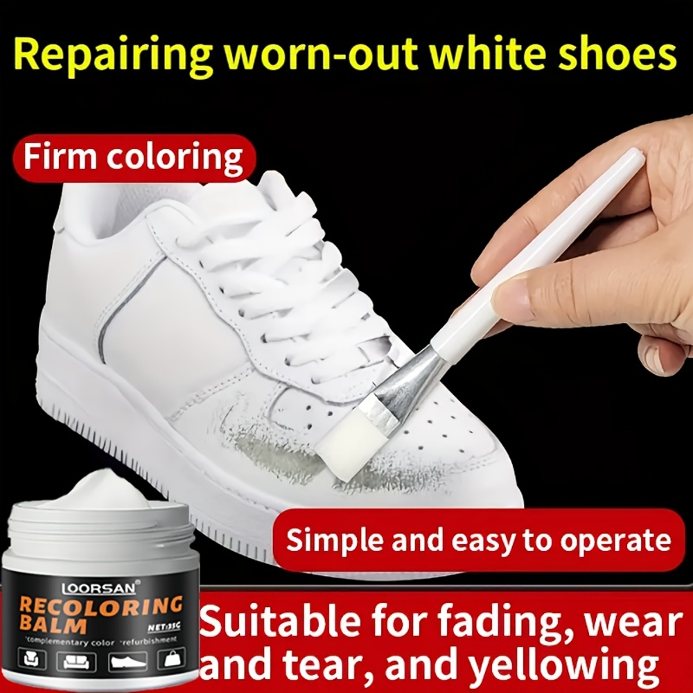 LOORSAN New White Shoe Edge Re - Sneaker Care Cleaning Kit 评论和价格