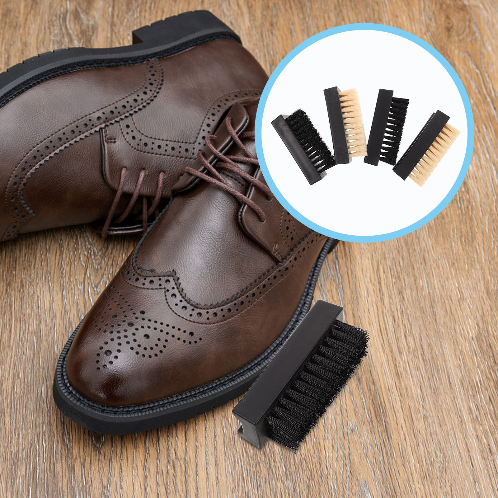 4Pcs Multifunction Shoe Brush  - Sneaker Care For Suede 评论和价格