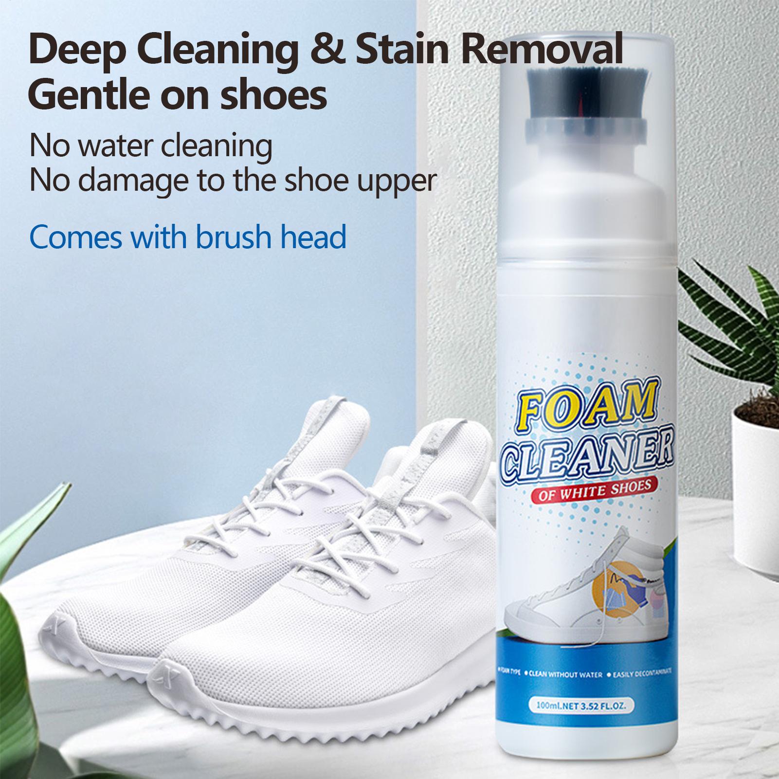 100ml Sneaker Cleaner Foam Cle - Sneaker Care Cleaning Kit 评论和价格