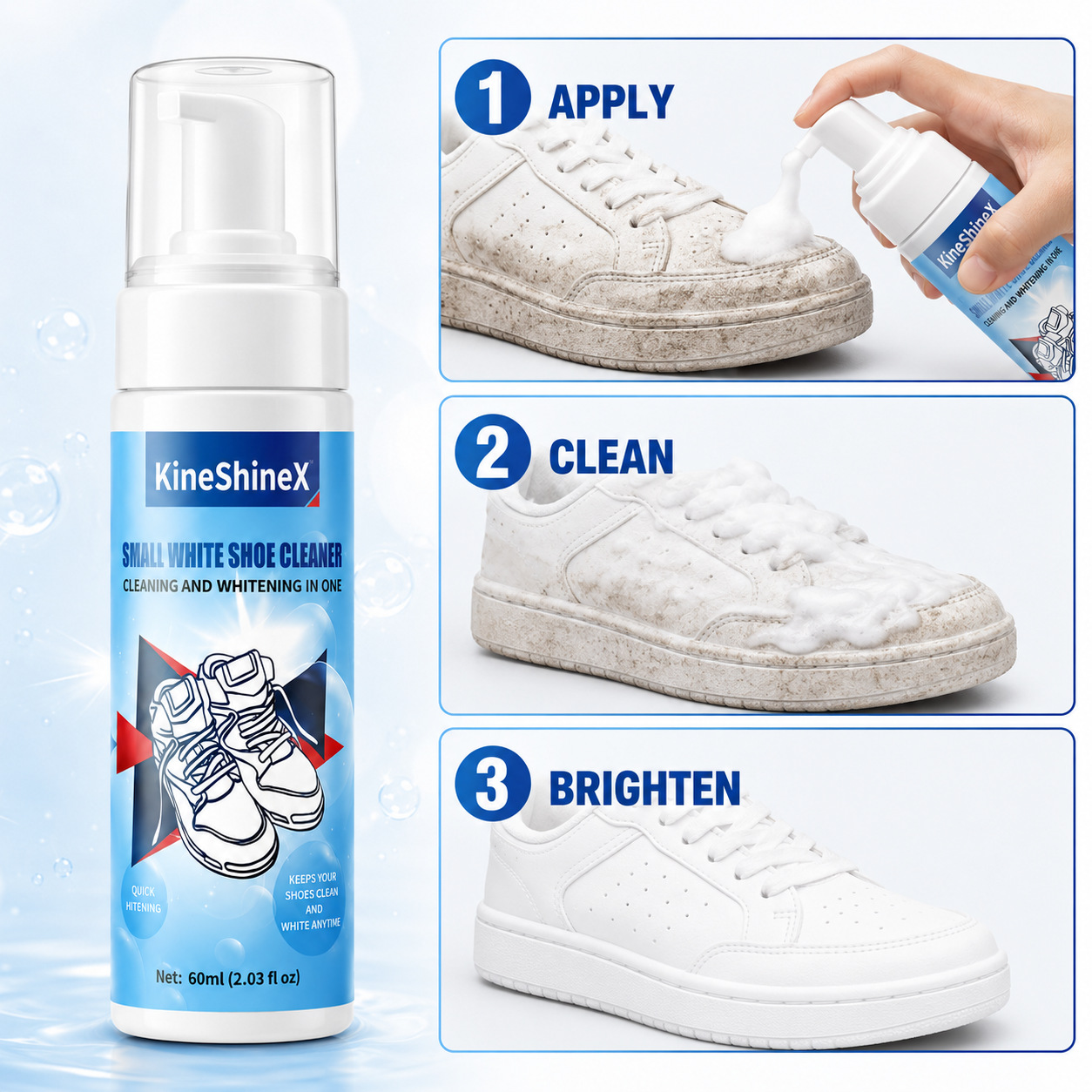 Gihen Shoe Cleaner Kits Water- - Sneaker Care Cleaning Kit 评论和价格